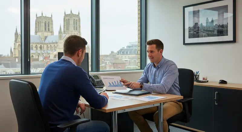 Business accountants meeting with clients - Professional Trust Group