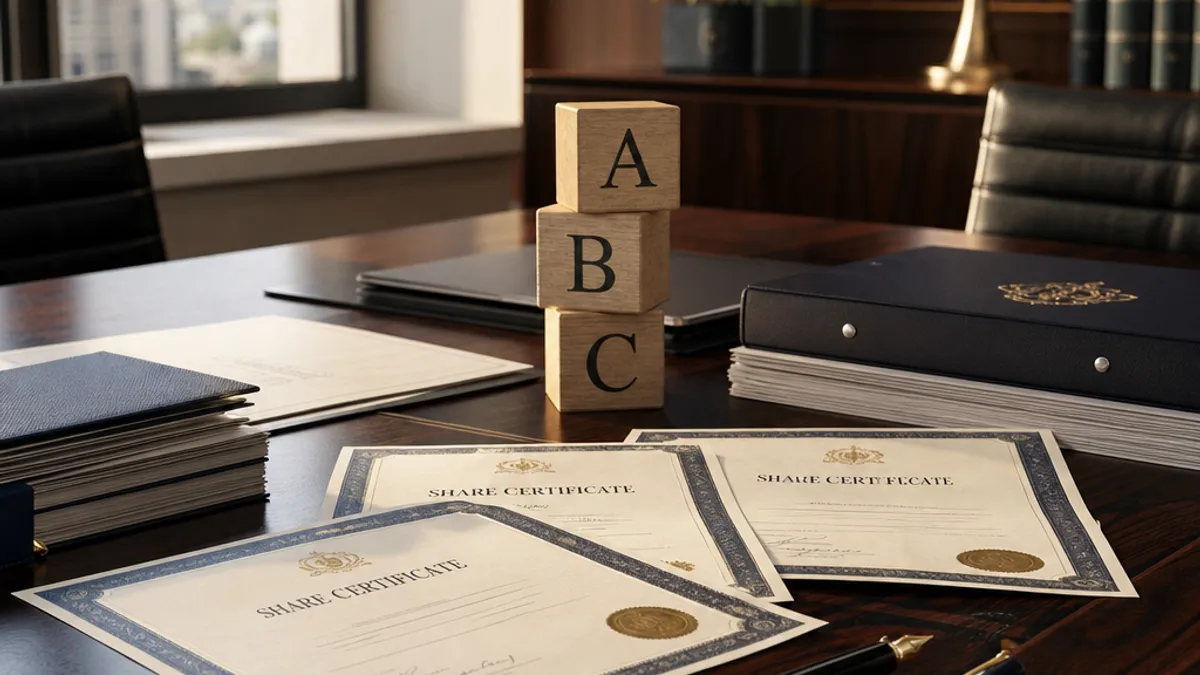 Types of shares in UK private companies: a plain-English guide